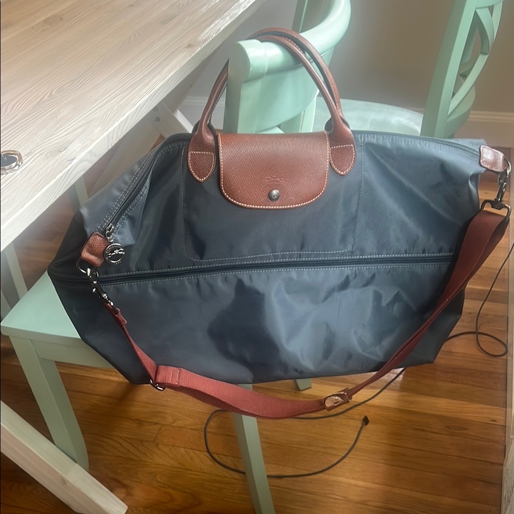 LongChamp Li Pliage travel bag extendable